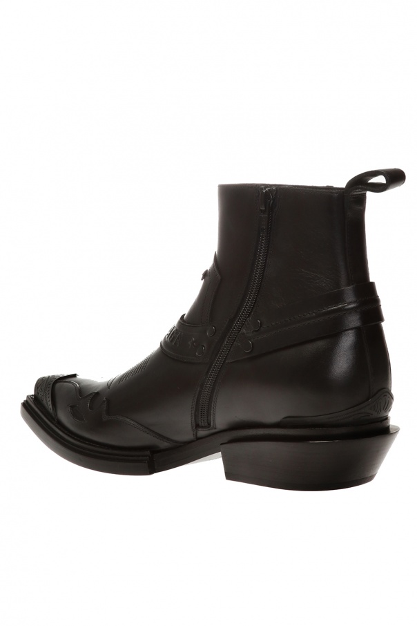 Balenciaga hot sale western boots